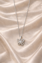 Crystal Butterfly Necklace